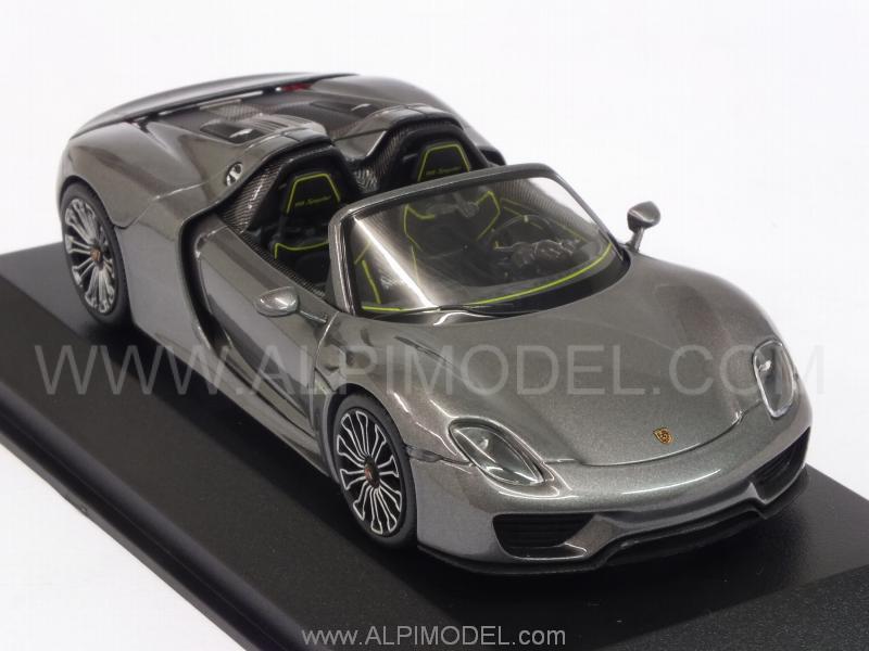 Porsche 918 Spyder Final 2013 (Meteor Grey Metallic) - minichamps