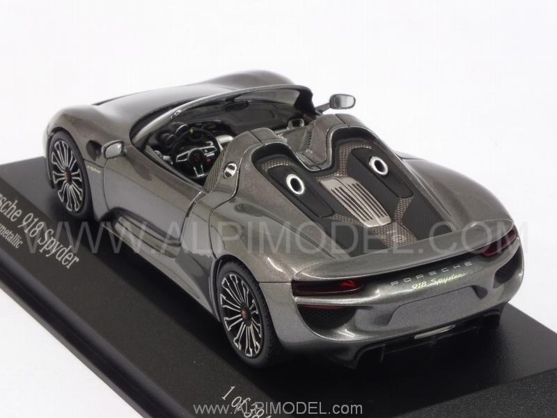 Porsche 918 Spyder Final 2013 (Meteor Grey Metallic) - minichamps