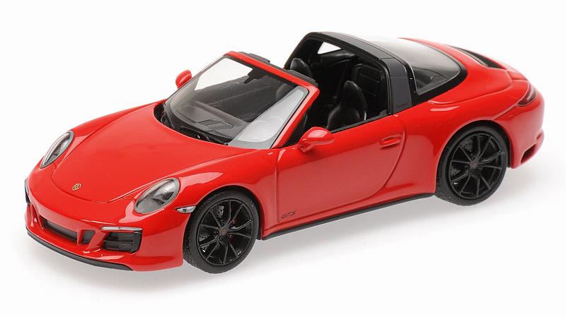 Porsche 911 (991.2) Targa 4 GTS 2016 (Red) by minichamps