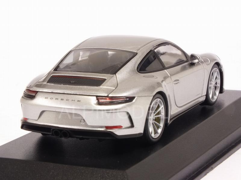 Porsche 911 (991.2) GT3 Touring 2018 (Silver) - minichamps