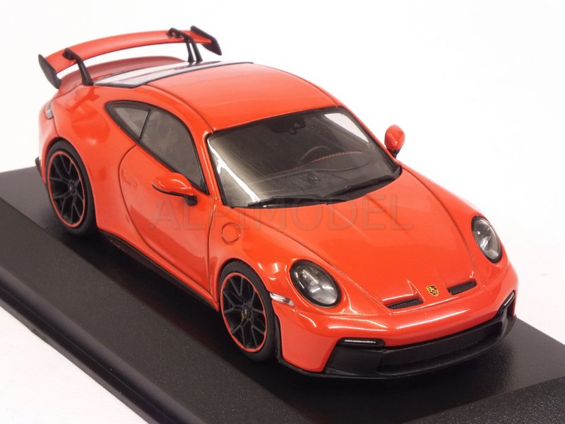 Porsche 911 (992) GT3 2020 (Orange) - minichamps
