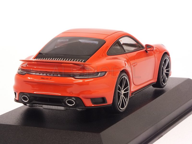 Porsche 911 Turbo S (992) 2020 (Orange) - minichamps