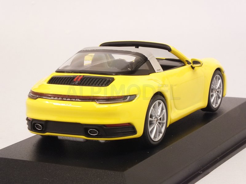 Porsche 911 Targa 4S (992) 2020 (Yellow) - minichamps