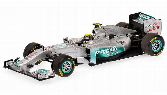 Mercedes GP Nico Rosberg Showcar 2011 by minichamps