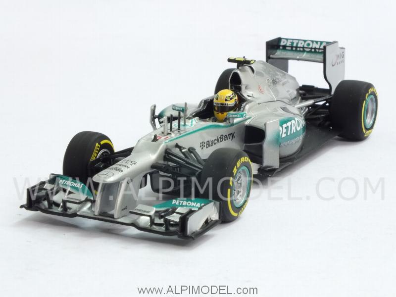 Mercedes AMG Petronas F1 Team Showcar 2013  Lewis Hamilton by minichamps