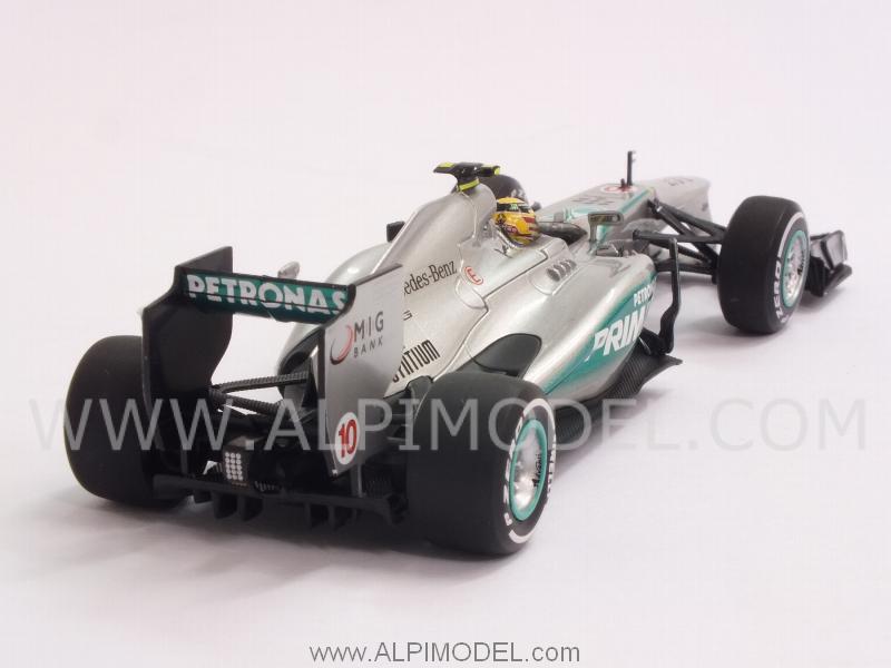 Mercedes AMG  F1 W04 GP Malaysia 2013 - Lewis Hamilton 1st Podium with Mercedes - minichamps