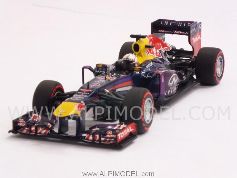 Red Bull RB9 Winner GP Bahrain 2013 World Champion Sebastian Vettel by minichamps