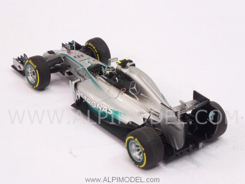 Mercedes AMG F1 W05 Hybrid GP Abu Dhabi 2014 Nico Rosberg - minichamps