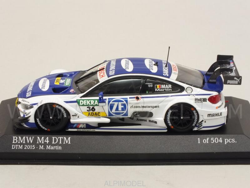 BMW M4 DTM (F82) Team RMG #36  DTM 2015 Maxime Martin - minichamps