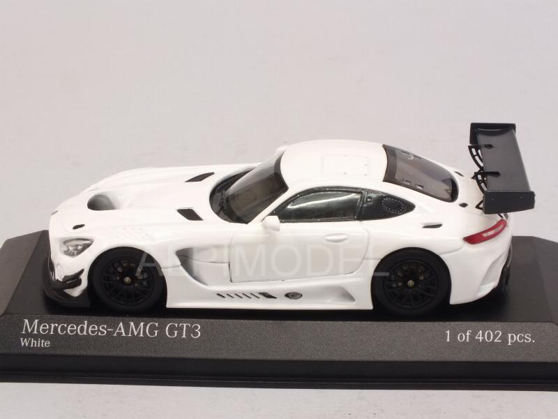 Mercedes AMG GT3 2017 (White) - minichamps