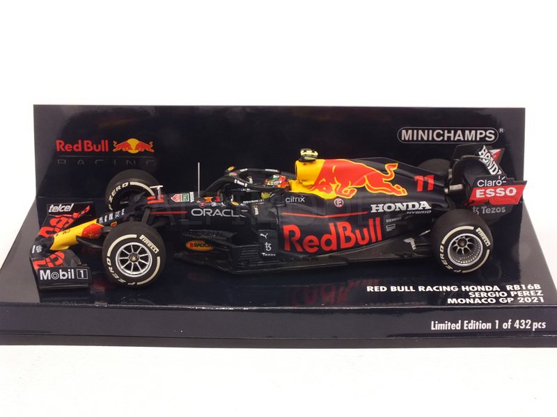 Red Bull RB16B #11 GP Monaco 2021 Sergio Perez - minichamps