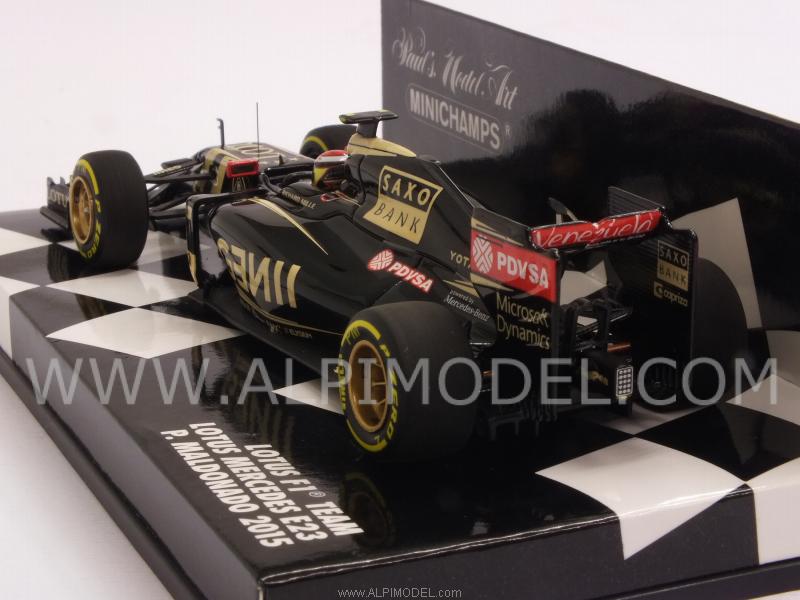 Lotus F1 E23 Hybrid 2015 Pastor Maldonado - minichamps