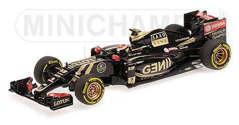 Lotus F1 E23 Hybrid Pastor Maldonado 2015 Minichamps 1:43 417150013 