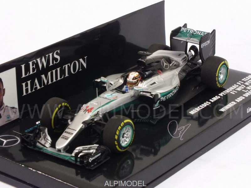 Mercedes AMG W07 #44 Winner GP Abu Dhabi 2016 Lewis Hamilton - minichamps