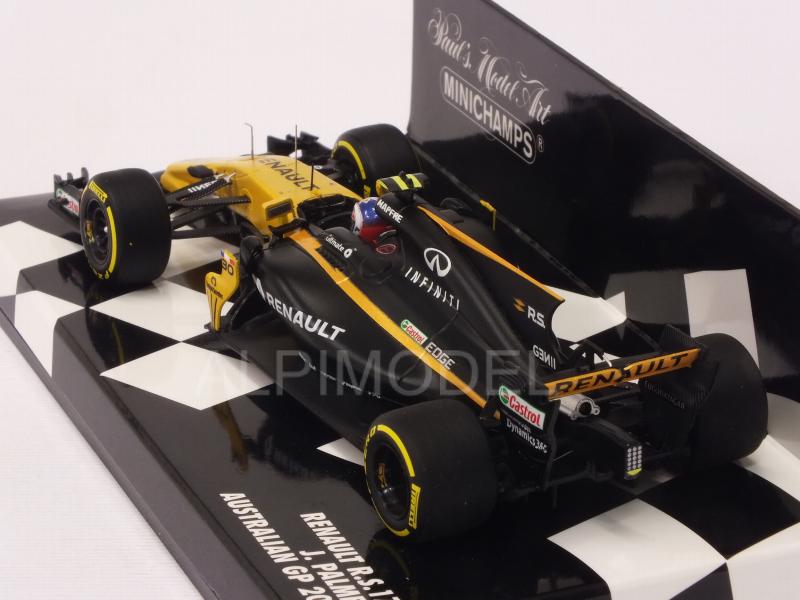 Renault R.S.17 #30 GP Australian 2017 Jolyon Palmer  (HQ Resin) - minichamps