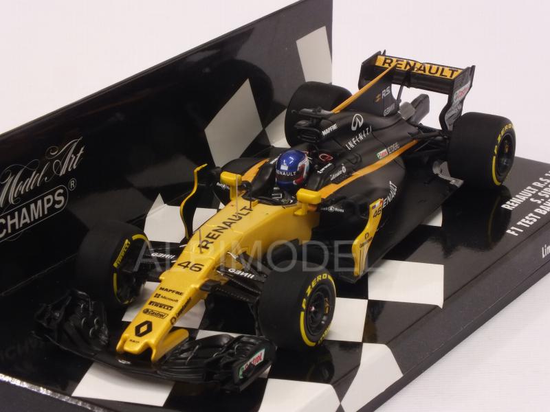 Renault R.S.17 #46 Test Bahrain 2017 Sergej Sirotkin  (HQ Resin) - minichamps