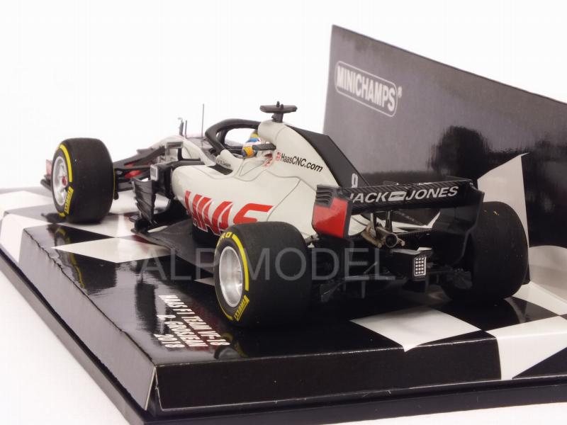 Haas VF-18 #8 2018 Roman Grosjean (HQ Resin) - minichamps