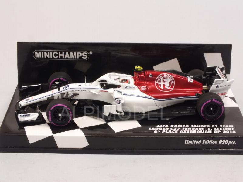 Alfa Romeo C37 Sauber #16 GP Azerbaijan 2018 Charles Leclerc - minichamps