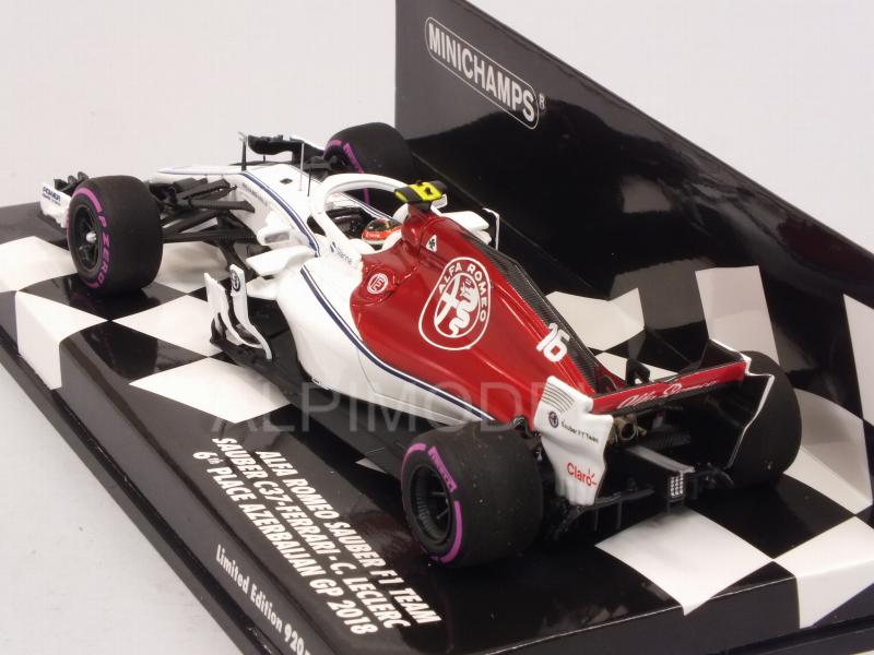 Alfa Romeo C37 Sauber #16 GP Azerbaijan 2018 Charles Leclerc - minichamps