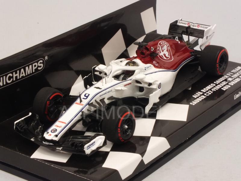Alfa Romeo C37 Sauber #9 GP Abu Dhabi 2018 Markus Ericsson - minichamps