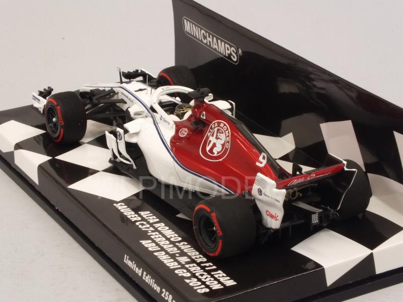 Alfa Romeo C37 Sauber #9 GP Abu Dhabi 2018 Markus Ericsson - minichamps