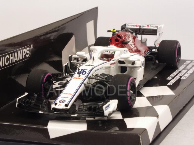 Alfa Romeo C37 Sauber #36 Test Abu Dhabi 2018 Antonio Giovinazzi by minichamps