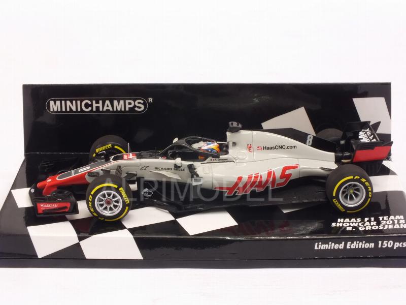 HAAS F1 Team Showcar 2018 Romain Grosjean (HQ Resin) - minichamps