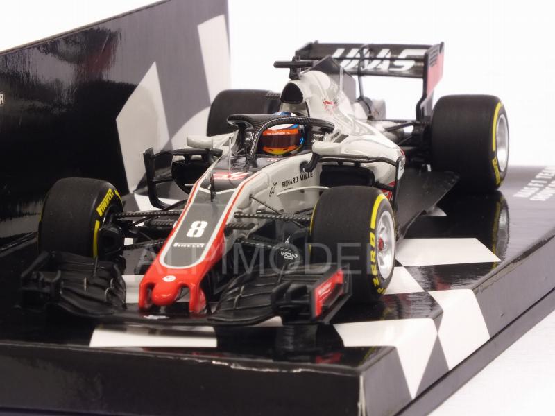 HAAS F1 Team Showcar 2018 Romain Grosjean (HQ Resin) by minichamps