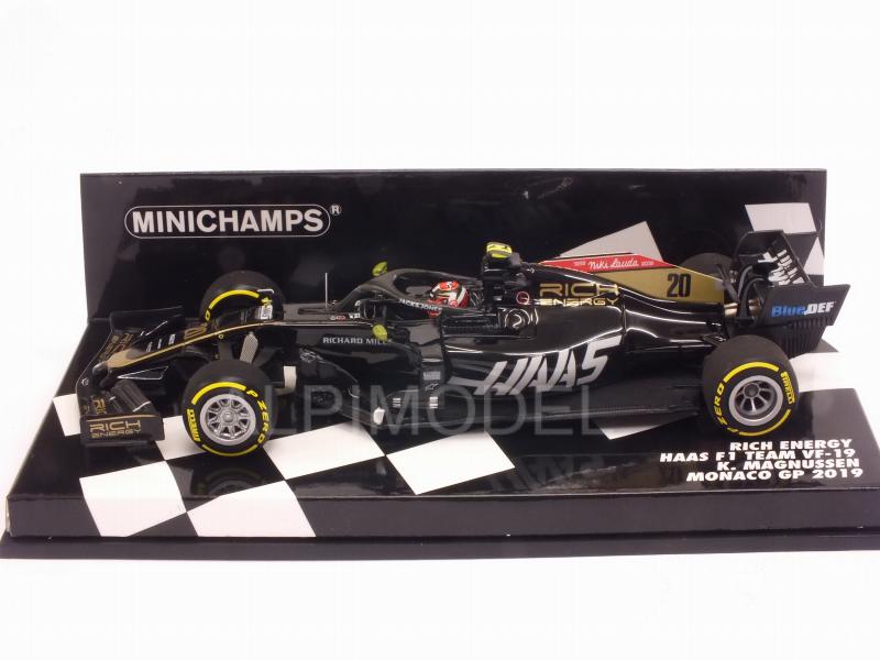 HAAS VF-19  Ferrari Rich Energy #20 GP Monaco 2019 Kevin Magnussen - minichamps