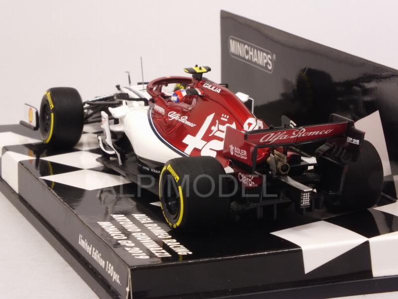 Alfa Romeo C38 #99 GP Monaco 2019 Antonio Giovinazzi - minichamps