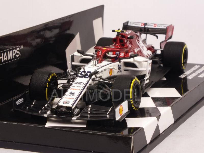 Alfa Romeo C38 #99 GP Monaco 2019 Antonio Giovinazzi by minichamps