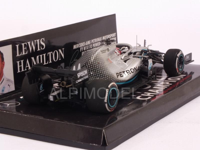 Mercedes W10 AMG #44 GP USA 2019 Lewis Hamilton World Champion - minichamps