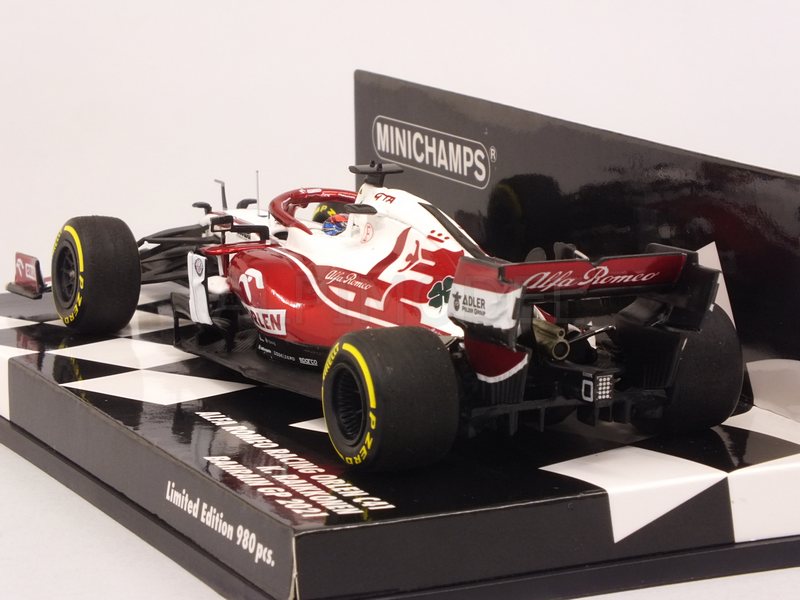 Alfa Romeo C41 #7 GP Bahrain 2021 Kimi Raikkonen - minichamps