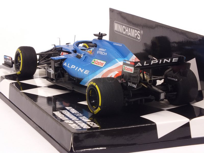 Alpine F1 A521 #14 GP Bahrain 2021 Fernando Alonso - minichamps
