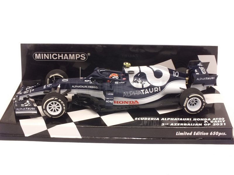 Alpha Tauri AT02 Honda #10 GP Azerbaijan 2021 Pierre Gasly - minichamps