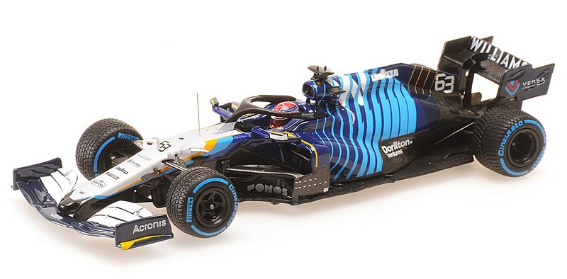 Williams FW43b #63 GP Belgium 2021 George Russell by minichamps