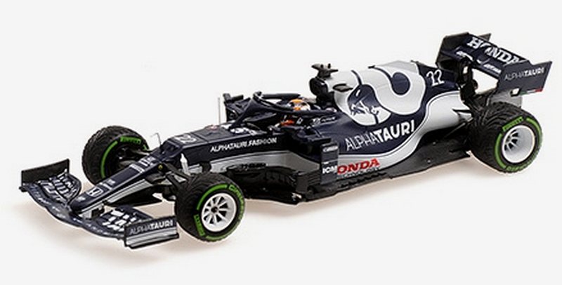 Alpha Tauri AT2 #22 GP Turkey 2021 Yuki Tsunoda by minichamps