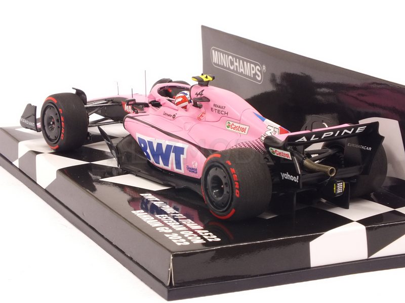 Alpine A522 BWT #31 GP Bahrain 2022 Esteban Ocon - minichamps