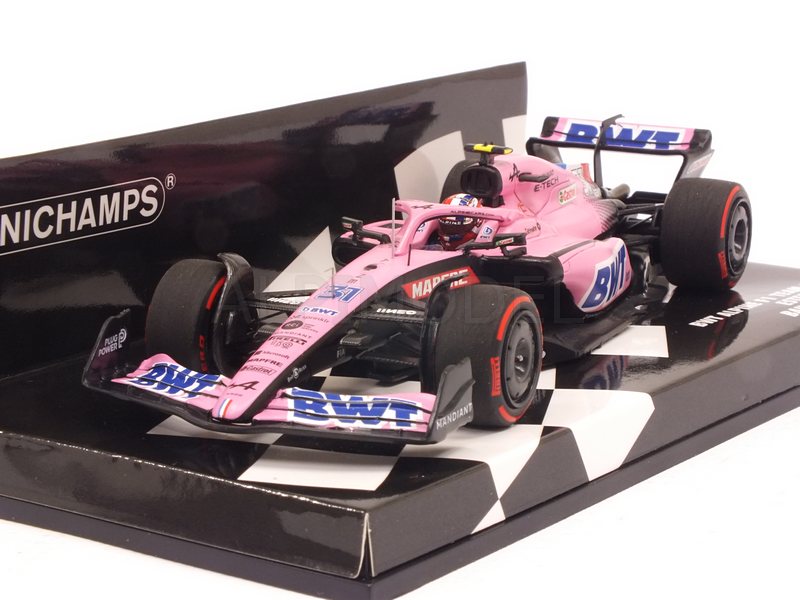 Alpine A522 BWT #31 GP Bahrain 2022 Esteban Ocon by minichamps