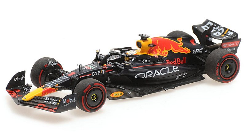 Red Bull RB18 #1 Winner GP Spain 2022 Max Verstappen by minichamps