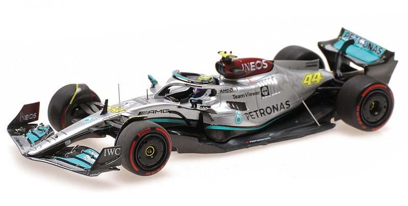 Mercedes W13 AMG #44 GP Brasil 2022 Lewis Hamilton by minichamps