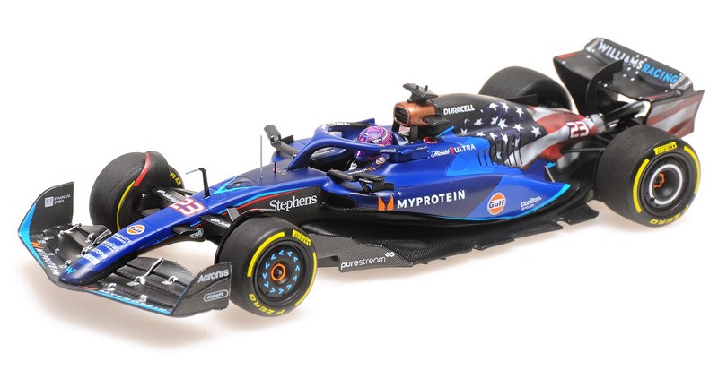 Williams Racing FW45 #23 GP Austin 2023 Alex Albon by minichamps