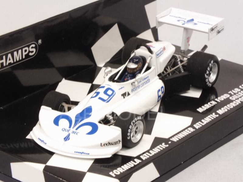 March 76B Cosworth #69 F.Atlantic Winner Motorsport Park 1976 Gilles Villeneuve - minichamps