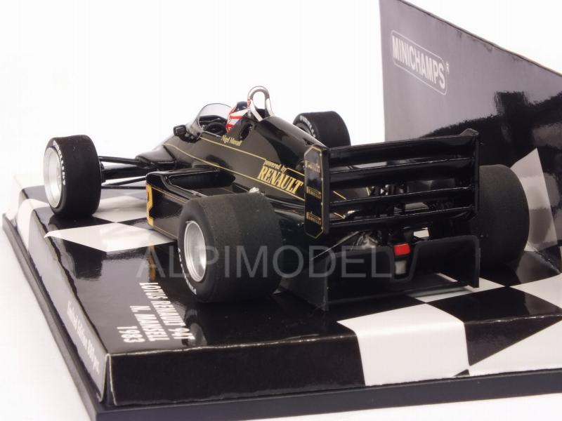 Lotus 94T Renault #12 1983 Nigel Mansell  (HQ resin) - minichamps