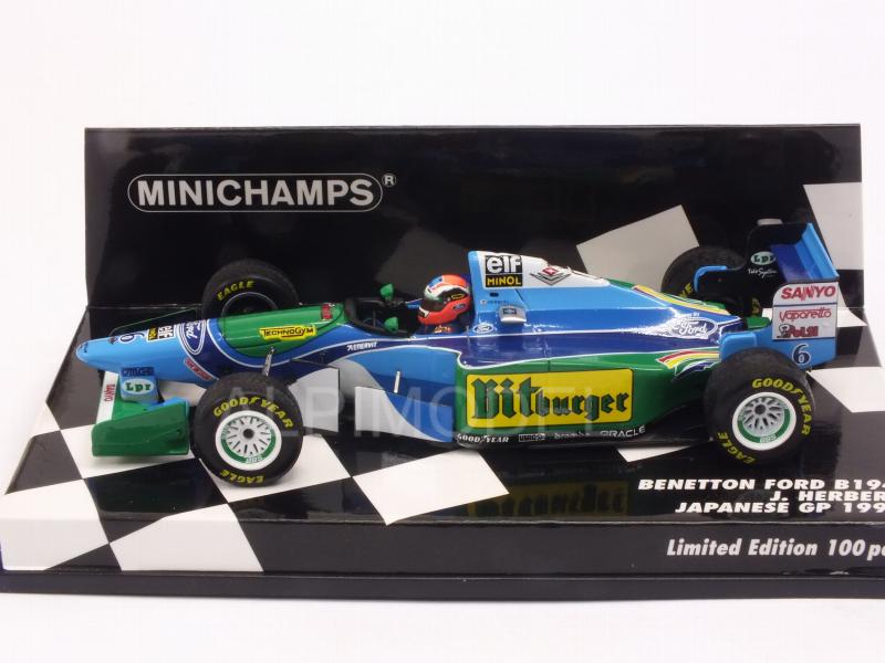 Benetton B194 Ford #6 GP Japan 1994 Johnny Herbert  (HQ resin) - minichamps