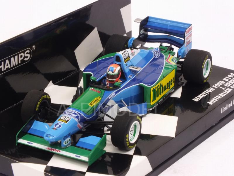 Benetton B194 Ford #6 GP Australia 1994 Johnny Herbert (HQ Resin) - minichamps