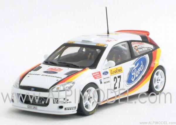 Ford Focus RS WRC Rally Monte Carlo 2002 Kremer - Wicha by minichamps
