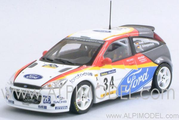 Ford Focus RS WRC Rally Catalunya 2002 Kremer - Schneppenheim by minichamps
