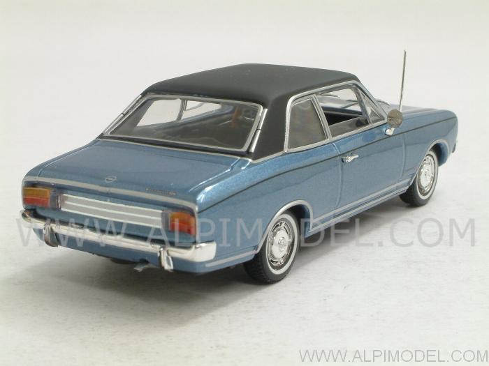 Opel Commodore A 1966 (Polar Blue Metallic) - minichamps