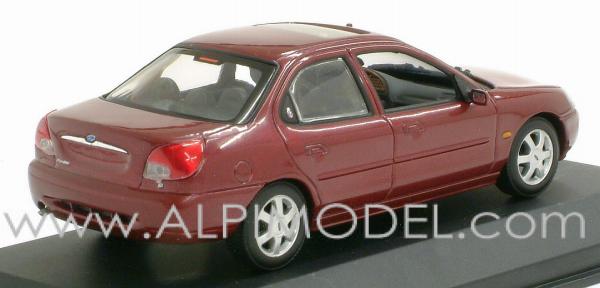 Ford Mondeo 4 doors Saloon 1997 (dark red) - minichamps
